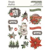 Simple Stories Simple Vintage Rustic Christmas Layered Stickers (16026)