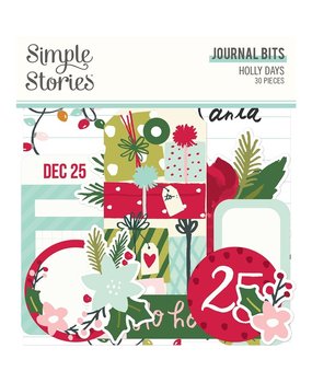Simple Stories Holly Days Journal Bits (16117) Simple Stories Holly Days Journal Bits (16117)