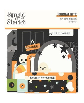 Simple Stories Spooky Nights Journal Bits (16417) Simple Stories Spooky Nights Journal Bits (16417)