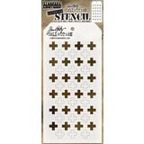 Stampers Anonymous Tim Holtz Shifter Plus Layered Stencil (THS122)