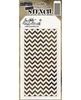 Stampers Anonymous Tim Holtz Shifter Chevron Layered Stencil (THS127) Stampers Anonymous Tim Holtz Shifter Chevron Layered Stencil (THS127)