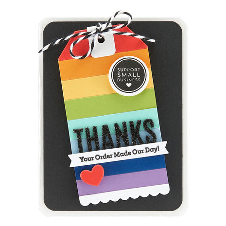 Spellbinders Snijmal Heart to Heart Tag Set (S3-424)