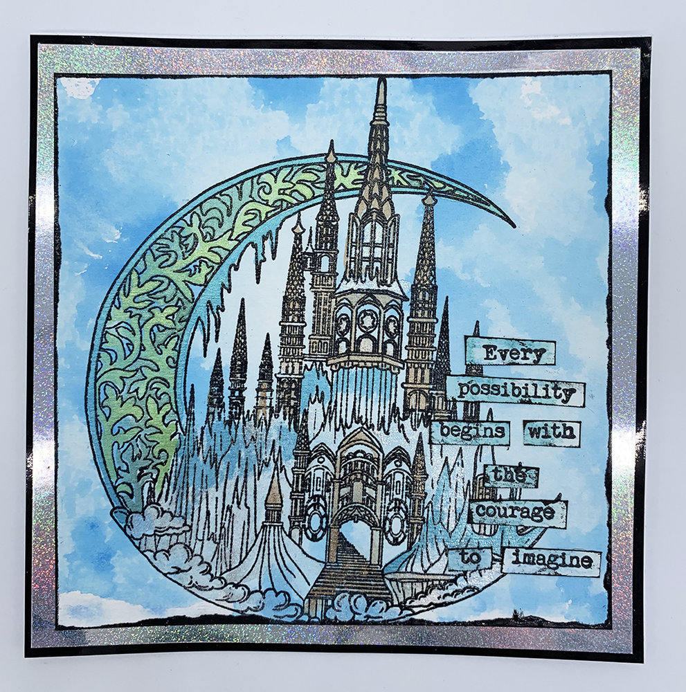 IndigoBlu Enchanted Castle A5 Rubber Stamps (IND0850) IndigoBlu Enchanted Castle A5 Rubber Stamps (IND0850)
