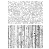 Stampers Anonymous Cling Stamps Craze & Planks (CMS344)