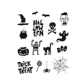 Stampers Anonymous Cling Stamps Spooky Scribbles (CMS349)
