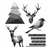 Stampers Anonymous Cling Stamps Modern Christmas (CMS388) Stampers Anonymous Cling Stamps Modern Christmas (CMS388)