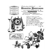 Stampers Anonymous Cling Stamps Dearly Departed (CMS413)