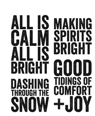 Stampers Anonymous Cling Stamps Bold Tidings #4 (CMS421)