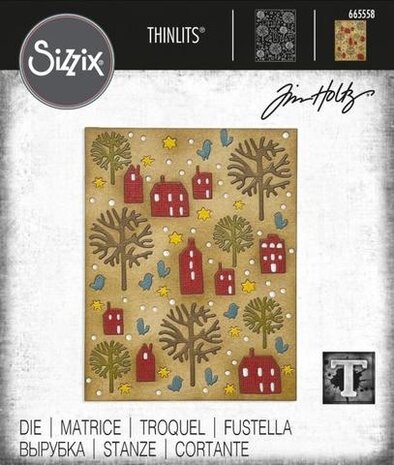 Sizzix Thinlits Die Set Countryside (665558) Sizzix Thinlits Die Set Countryside (665558)