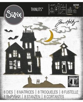 Sizzix Thinlits Die Set Ghost Town #2 (665560)