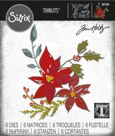 Sizzix Thinlits Die Set Festive Bouquet (665565)