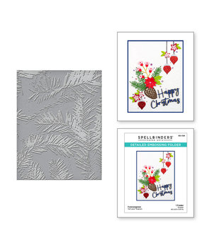 Spellbinders Forevergreen Embossing Folder (SES-026) Spellbinders Forevergreen Embossing Folder (SES-026)