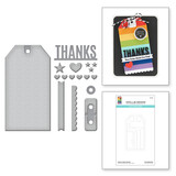 Spellbinders Snijmal Heart to Heart Tag Set (S3-424)