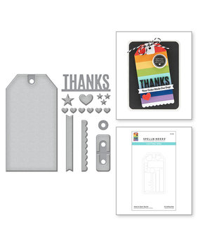 Spellbinders Snijmal Heart to Heart Tag Set (S3-424)