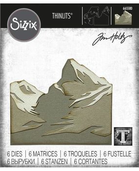 Sizzix Thinlits Die Set Mountain Top (665580) Sizzix Thinlits Die Set Mountain Top (665580)