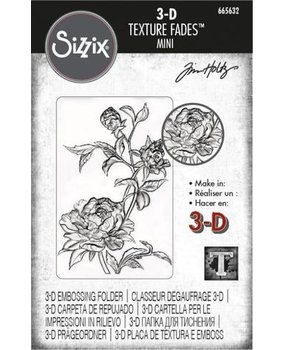 Sizzix 3D Mini Texture Fades Roses (665632) Sizzix 3D Mini Texture Fades Roses (665632)