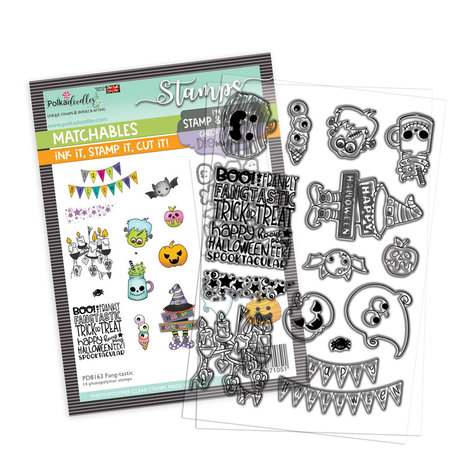 Polkadoodles Fang-tastic Clear Stamps (PD8163) Polkadoodles Fang-tastic Clear Stamps (PD8163)