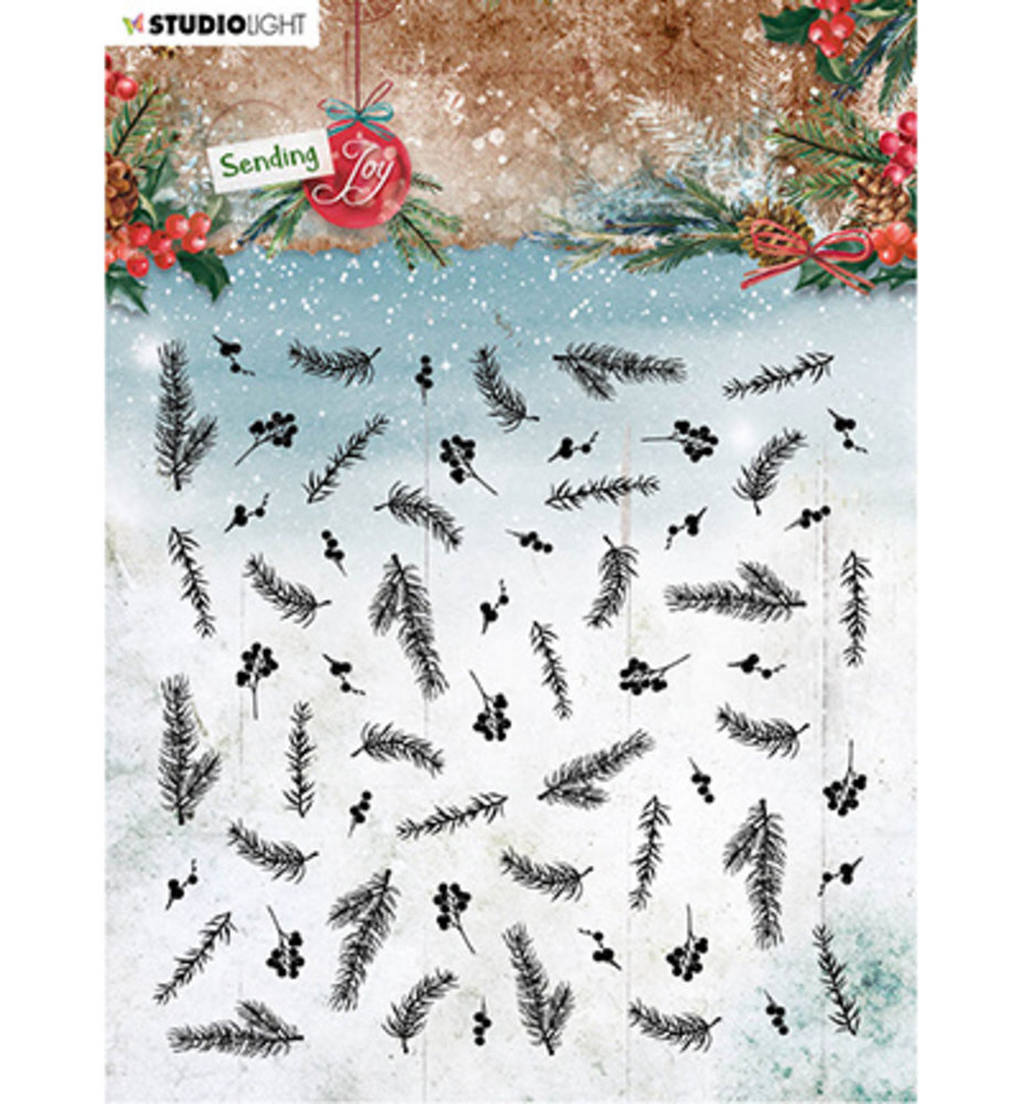 Studio Light Sending Joy Background Pattern Clear Stamps (SL-SJ-STAMP56) Studio Light Sending Joy Background Pattern Clear Stamps (SL-SJ-STAMP56)