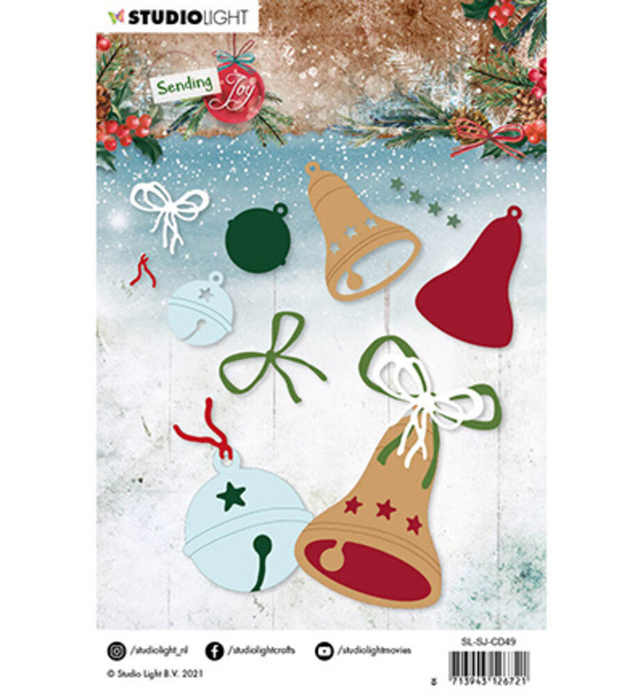 Studio Light Sending Joy Snijmal Holly Berries (SL-SJ-CD49) Studio Light Sending Joy Snijmal Holly Berries (SL-SJ-CD49)