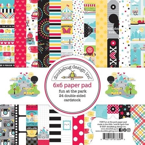 Doodlebug Design Inc. Fun at the Park 6x6 Inch Paper Pad (7339) Doodlebug Design Inc. Fun at the Park 6x6 Inch Paper Pad (7339)