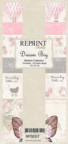 Reprint Dream Big Slimline Paper Pack (RPS007) Reprint Dream Big Slimline Paper Pack (RPS007)