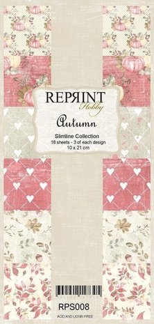 Reprint Autumn Slimline Paper Pack (RPS008)