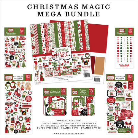Echo Park Christmas Magic Mega Bundle (CM254050) Echo Park Christmas Magic Mega Bundle (CM254050)