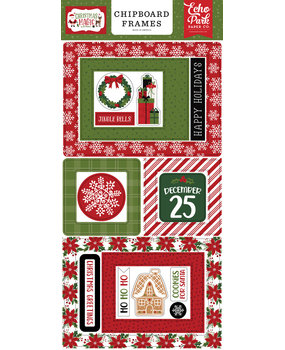 Echo Park Christmas Magic 6x13 Inch Chipboard Frames (CM254065)