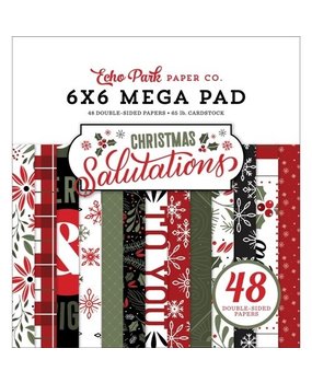 Echo Park Salutations Christmas 6x6 Inch Mega Pad (SAC255031)*