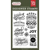 Echo Park Salutations Christmas Santa Claus Clear Stamps (SAC255046)