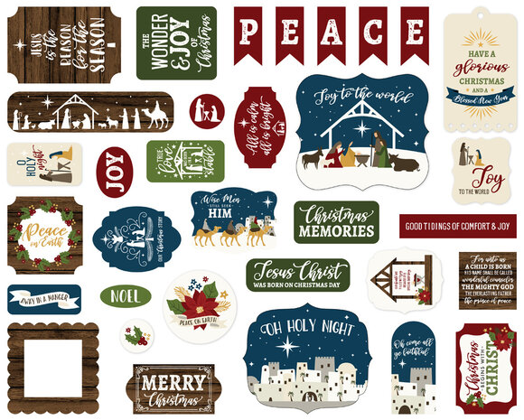 Echo Park The First Noel Ephemera (TFN256024)