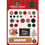 Carta Bella Happy Christmas Adhesive Brads (CBXM140020)