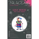 Pink Ink Designs Golf Mouse Clear Stamp Set (PI131)