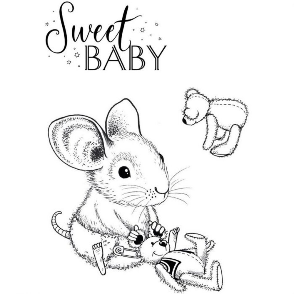 Pink Ink Designs Baby Mouse Clear Stamp Set (PI132) Pink Ink Designs Baby Mouse Clear Stamp Set (PI132)