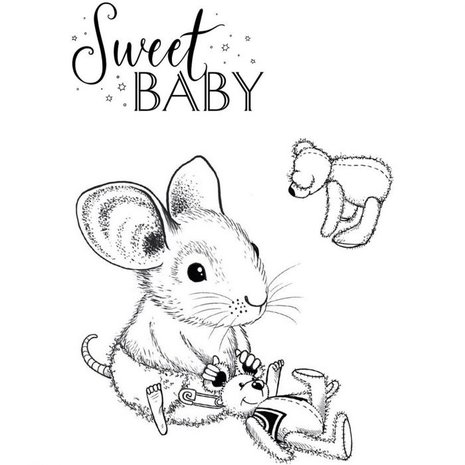 Pink Ink Designs Baby Mouse Clear Stamp Set (PI132) Pink Ink Designs Baby Mouse Clear Stamp Set (PI132)