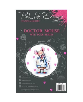 Pink Ink Designs Doctor Mouse Clear Stamp Set (PI136)