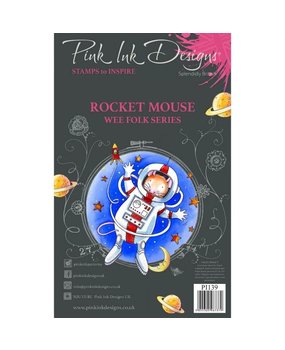 Pink Ink Designs Rocket Mouse Clear Stamp Set (PI139)