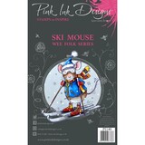 Pink Ink Designs Ski Mouse Clear Stamp Set (PI140)
