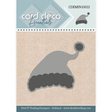 Card Deco Mini Snijmal Santa's Hat (CDEMIN10022)