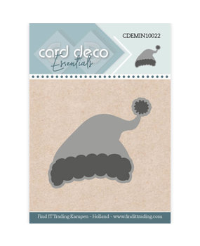 Card Deco Mini Snijmal Santa's Hat (CDEMIN10022)