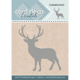 Card Deco Mini Snijmal Deer (CDEMIN10029)