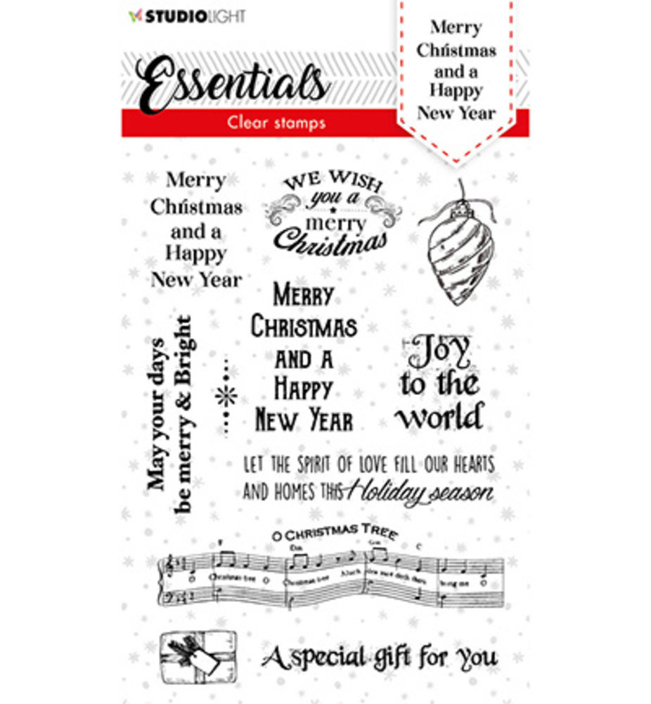 Studio Light Essentials Clear Stamps (SL-ES-STAMP86) Studio Light Essentials Clear Stamps (SL-ES-STAMP86)