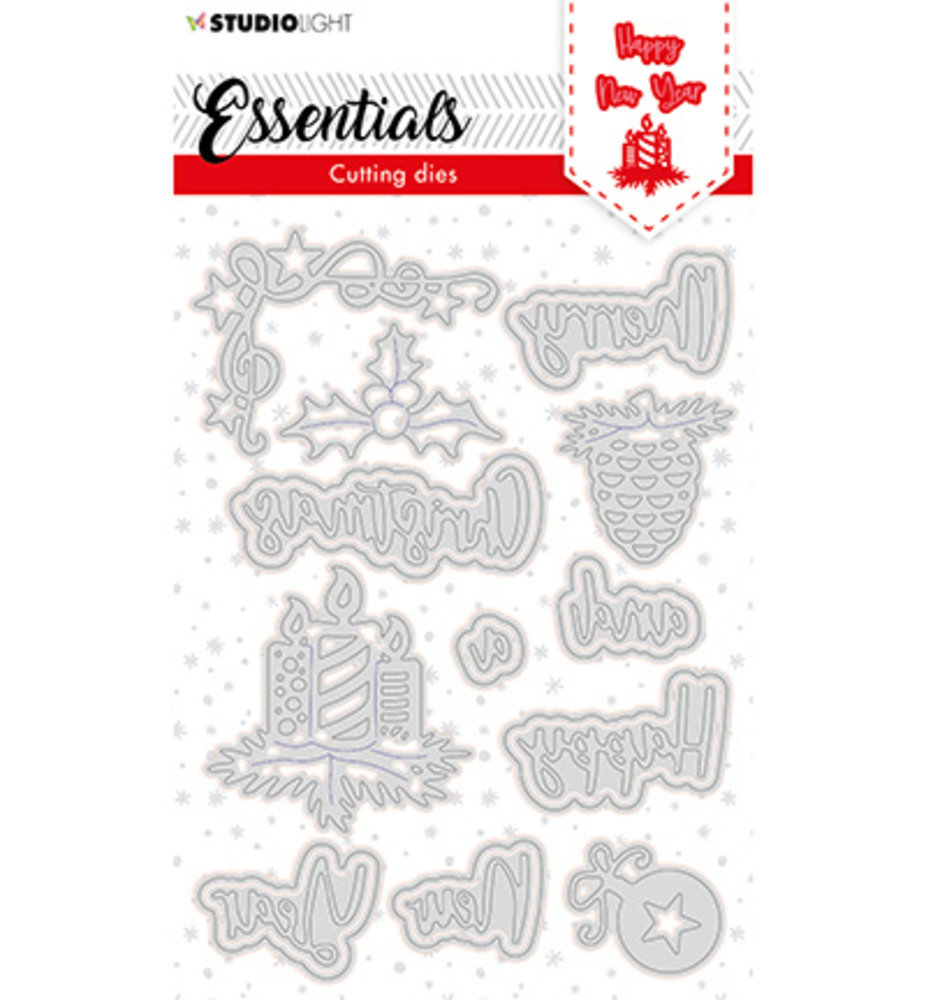 Studio Light Essentials Snijmal Christmas Merry Christmas ENG 3 nr.120 (SL-ES-CD120) Studio Light Essentials Snijmal Christmas Merry Christmas ENG 3 nr.120 (SL-ES-CD120)