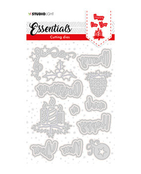 Studio Light Essentials Snijmal Christmas Merry Christmas ENG 3 nr.120 (SL-ES-CD120)* Studio Light Essentials Snijmal Christmas Merry Christmas ENG 3 nr.120 (SL-ES-CD120)*