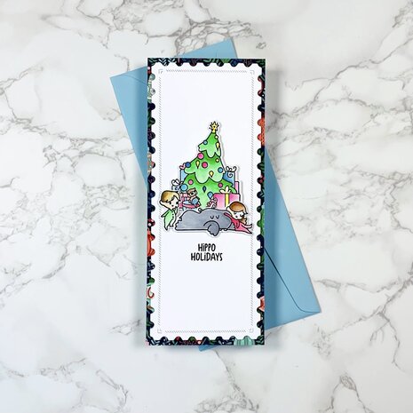 LDRS Creative Peace & Joy Hippopotamus for Christmas Clear Stamps (LDRS3345) LDRS Creative Peace & Joy Hippopotamus for Christmas Clear Stamps (LDRS3345)