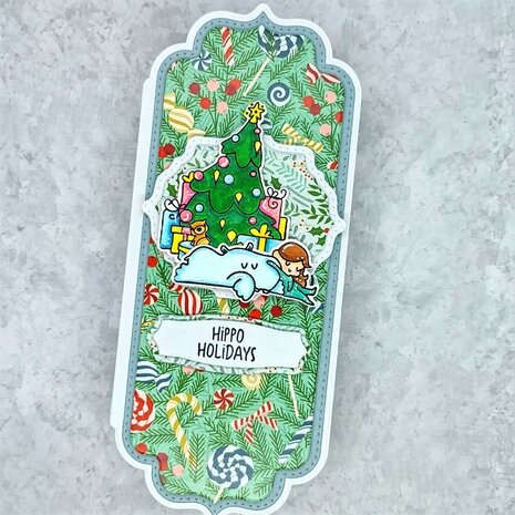 LDRS Creative Peace & Joy Hippopotamus for Christmas Clear Stamps (LDRS3345) LDRS Creative Peace & Joy Hippopotamus for Christmas Clear Stamps (LDRS3345)