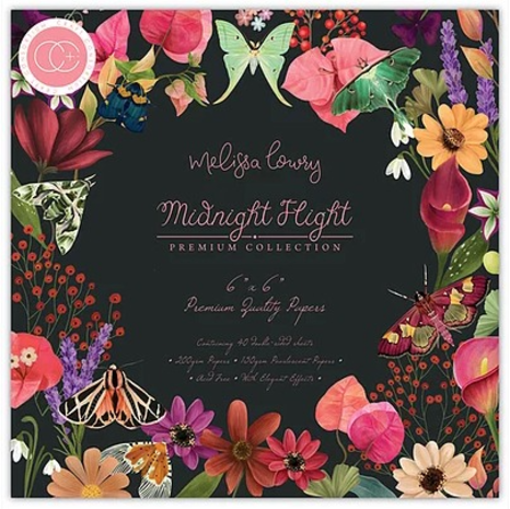 Craft Consortium Midnight Flight 6x6 Inch Paper Pad (CCPPAD030B)