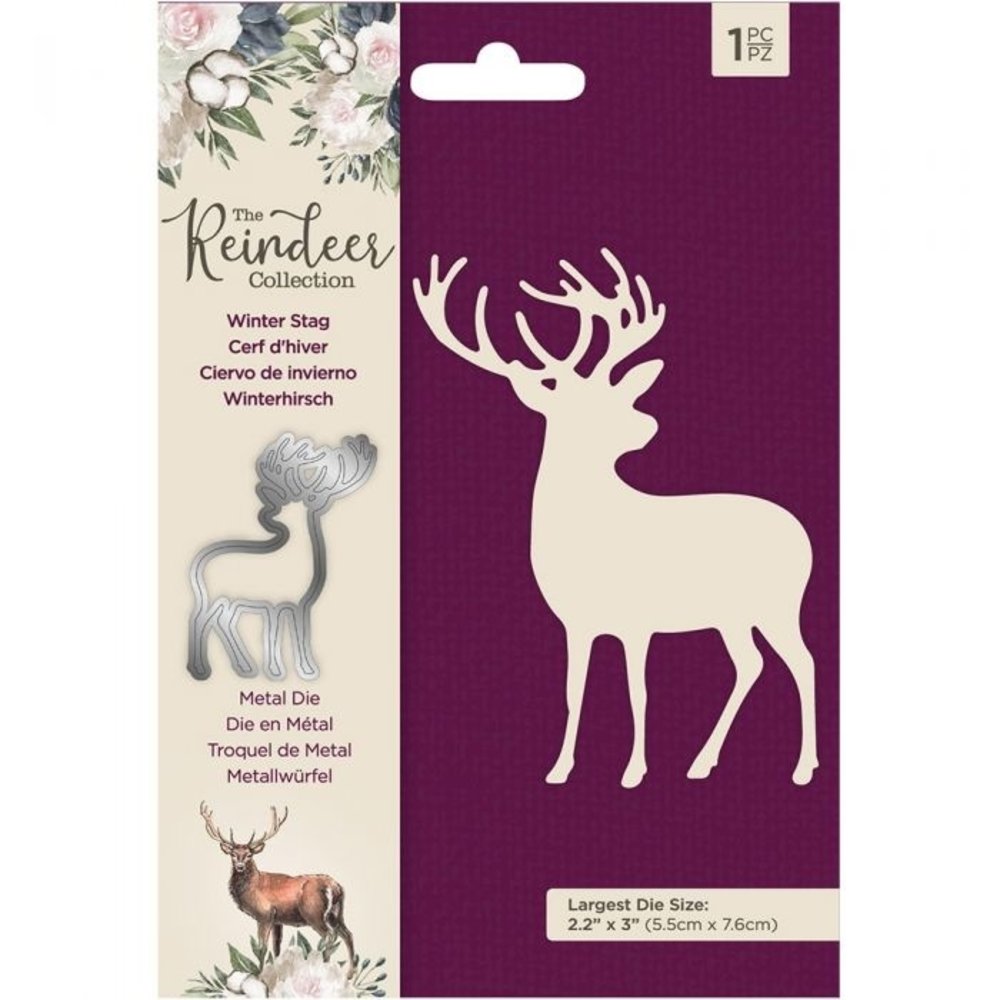 Crafter's Companion The Reindeer Collection Winter Stag Die (TRC-MD-WINTS)