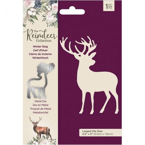 Crafter's Companion The Reindeer Collection Winter Stag Die (TRC-MD-WINTS)