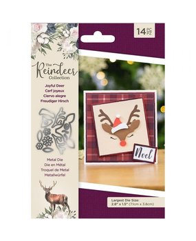 Crafter's Companion The Reindeer Collection Joyful Deer Die (TRC-MD-JOYFUL) Crafter's Companion The Reindeer Collection Joyful Deer Die (TRC-MD-JOYFUL)